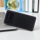 Портативний зарядний пристрій з подвійним виходом USB і ліхтариком Power Bank 40000мАч