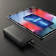 Портативний зарядний пристрій PowerBank на 20000 mAh Hoco J87A Зовнішній акумулятор високої ємності Чорний