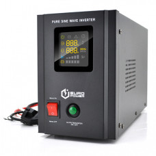 ДБЖ з правильною синусоїдою Europower PSW-EPB800TW12 на 480 Вт 5/10А під зовнішню АКБ 12В
