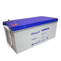 Акумуляторна гелева батарея Ultracell UCG200-12 12V на 200Ah Акумулятор для ДБЖ