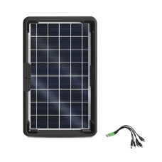 Сонячна панель із набором USB перехідників CCLamp CL-1612 Портативна сонячна панель 12 Вт