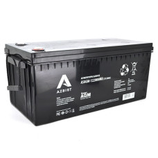 Акумуляторна батарея ASBIST Super AGM ASAGM-122000M8 12V на 200Ah Black Case Акумулятор для ДБЖ