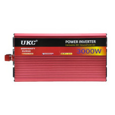 Перетворювач напруги інвертор UKC 3000W 12-220V Автомобільний перетворювач