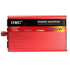 Перетворювач напруги інвертор UKC 2500W 12-220V Автомобільний перетворювач