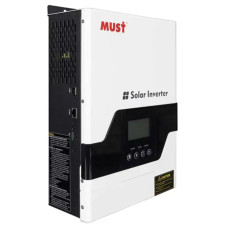 Багатофункціональний гібридний інвертор MUST PV18-1512VPM на 1500W зі струмом заряду 10/20A 160-275V, MPPT