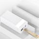 Повербанк з ремінцем, дисплеєм та LED лампою на 30000 mAh на Type-C, Micro-USB, 2 USB RPP-320 Білий