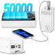 Повербанк 50000mah Power Bank Зовнішній акумулятор лампа