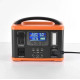 Портативна зарядна станція 300W 30Ah 2x220V/3xUSB із сонячною панеллю 60 W