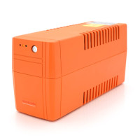 ДБЖ на 390W для дому Makelsan Lion StandbyL 650VA та 170-280VAC AVR 1st, 2xSchuko, 1x12V7Ah