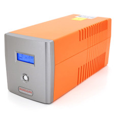 ДБЖ на 1320W для дому Makelsan Lion2200VA Standby-L та LCD 170-280VAC, AVR 1st, 3xSCHUKO socket, 2x12V9Ah