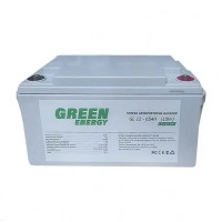 Акумулятор гелевий Green Energy 12V/65Ah для безперебійника Акумуляторна батарея з герметичним корпусом