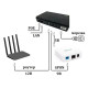 UPS для роутера DC-UPS Джерело безперебійного живлення 10400 mAh на 5V 9V 12V