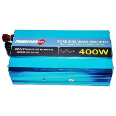 Інвертор чистий синус 12V-220V 400W автомобільний перетворювач напруги Power one c AC/DC