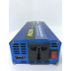 Інвертор чистий синус 12V-220V 600W автомобільний перетворювач напруги Power One c AC/DC