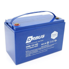 Акумулятор гелевий ORBUS 100 Ah GEL 12V (Gel) для ДБЖ