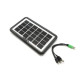 Сонячна панель з універсальним зарядним кабелем Cclamp CL-639 Solar 4W 6V Портативна сонячна панель