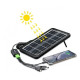 Сонячна панель з універсальним зарядним кабелем Cclamp CL-630 Solar 3W 6V Портативна сонячна панель