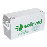 Акумулятор гелевий SOLINVED 150-12 GEL 12V на 150 Ah Акумулятор гелевий резервного живлення
