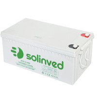 Акумулятор гелевий SOLINVED 200-12 GEL 12V на 200 Ah Акумулятор гелевий резервного живлення
