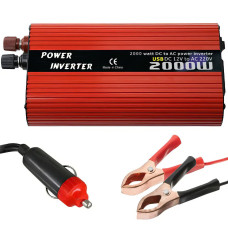 Перетворювач напруги інвертор WimpeX WX 2000W 12-220V Автомобільний перетворювач