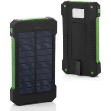Портативний зарядний пристрій із сонячною панеллю PowerBank JS-809 Зовнішній акумулятор на  50 000 mAh