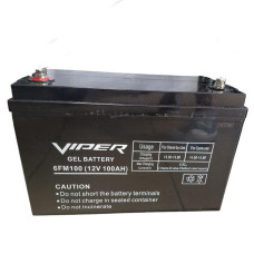 Гелевий акумулятор Viper GEL 6-FM-100 12V 100AH