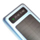 Портативний зарядний пристрій із сонячною панеллю PowerBank UKC Зовнішній акумулятор на 10000 mAh