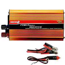 Перетворювач напруги інвертор Power One+ SSB-1200w 24-220V Автомобільний перетворювач з дисплеєм