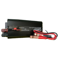 Перетворювач напруги інвертор 12V-220V Copex Power Inverter на 2000Вт Автомобільний перетворювач