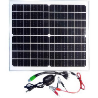 Сонячна панель із USB виходом CcLamp CL-1825 Solar 20W Портативна сонячна панель