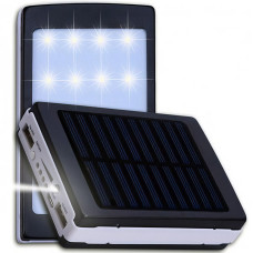 Портативний зарядний пристрій із сонячною панеллю PowerBank Зовнішній акумулятор на 50000 mAh