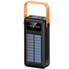 Портативний зарядний пристрій із сонячною панеллю Power Bank YM-636 CX Зовнішній акумулятор на 60000 mAh