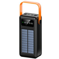 Портативний зарядний пристрій із сонячною панеллю Power Bank YM-637 CX Зовнішній акумулятор на 80000 mAh