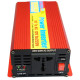 Перетворювач напруги інвертор Power Inverter Eryuan 1000W 12-220V Автомобільний перетворювач