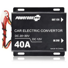 Перетворювач напруги інвертор PowerOne Plus DC-DC 24v-12v 40A Автомобільний перетворювач