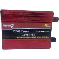 Перетворювач напруги інвертор PowerOne Plus 24V-220V 500W Автомобільний перетворювач