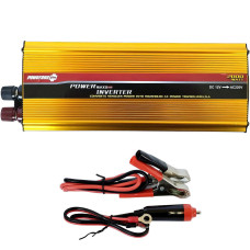 Перетворювач напруги інвертор PowerOne Plus 12V-220V 2000W Автомобільний перетворювач