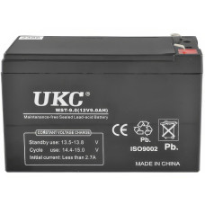 Акумулятор свинцево-кислотний BATTERY 12V 9A UKC Акумулятор з герметичним корпусом