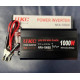 Інвертор для автомобільних акумуляторів UKC 12V 220V 1000W Перетворювач напруги Чиста синусоїда