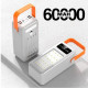 Портативний зарядний пристрій з ліхтариком та набором кабелів Hoco JA87A Power Bank на 60 000 mAh