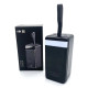 Портативний зарядний пристрій Power Bank з ліхтариком KP PD-80 80000 mAh 3USB Type-C Lightning Чорний