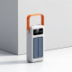 Портативний зарядний пристрій із сонячною панеллю Power Bank Білий Зовнішній акумулятор на 70000 mAh