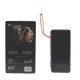 Портативний зарядний пристрій Power Bank з дисплеєм та швидкою зарядкою KP KPG-508 50000 mAh Чорний