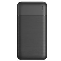 Портативний зарядний пристрій з індикатором рівня заряду та 2 USB KP KP-35 Power Bank на 30 000 mAh Чорний
