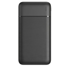 Портативний зарядний пристрій з індикатором рівня заряду та 2 USB KP KP-35 Power Bank на 30 000 mAh Чорний