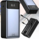 Повербанк 30000 mAh з вбудованими кабелями Type-C та Lightning KP KPG-307 22.5W