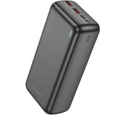 Портативний зарядний пристрій з індикатором рівня заряду BOROFONE BJ 80B Power Bank на 30 000 mAh Чорний