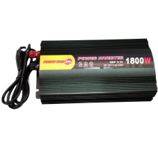 Перетворювач напруги інвертор Powerone Plus UPS-1800W 12-220V Інвертор з функцією заряджання акумулятора