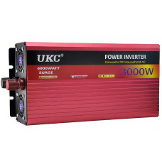 Перетворювач напруги інвертор UKC AR 3000W 24-220V Автомобільний перетворювач
