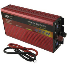 Перетворювач напруги інвертор UKC AR-4000M 4000W 24-220V Автомобільний перетворювач